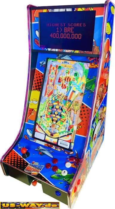 Vakman Maria Verkeerd Virtual Pinball Flipper Spielautomat kaufen im Online-Shop von US-Way